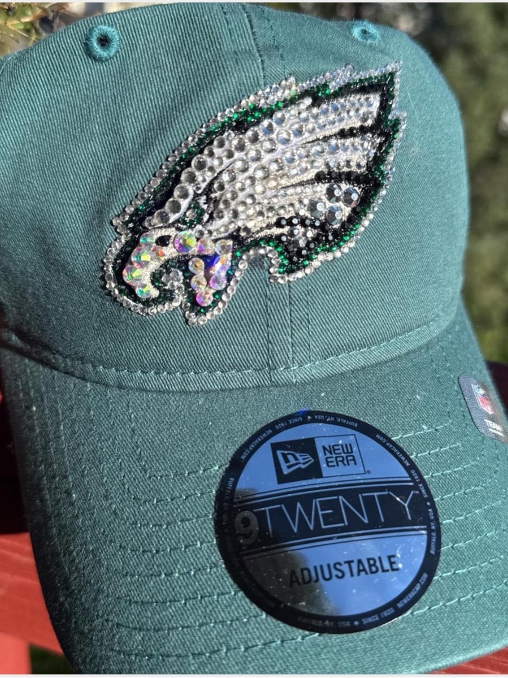 Philadelphia Eagles Rhinestone-Embellished Baseball Hat